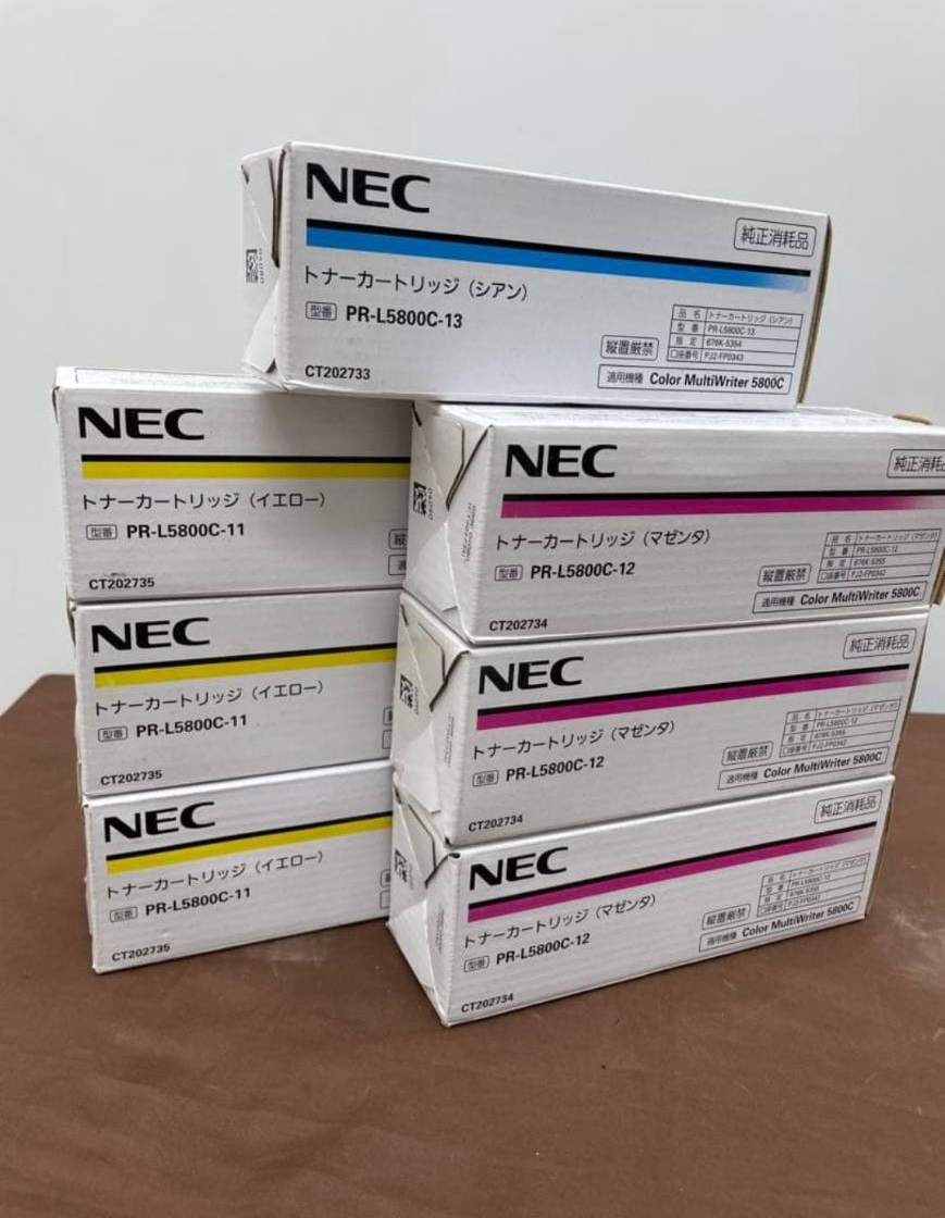 NEC PR-L5800C�V���[�Y �g�i�[�J�[�g���b�W�𔃂����܂����I